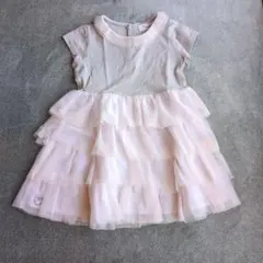 85cm Chateau de Sable ピンク チュールティアードワンピースのサムネイル