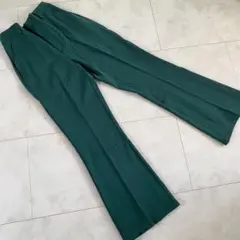新品/GRL/センタープレスセミフレアパンツ