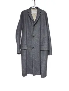 kolor カラー 17aw 襟切り替えコート　ロングコート　グレー　size2のサムネイル