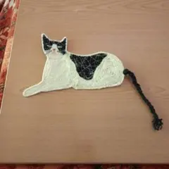 Limited 絵画 猫 kawaii ハチワレ猫の絵 猫雑貨 美術品 オブジェ