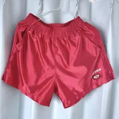 VICTAS 卓球ショートパンツ 赤