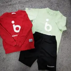 ビーマスポーツ GLOBAL WORK キッズ服 3点セット