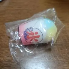 かき氷　キーホルダー　レインボー