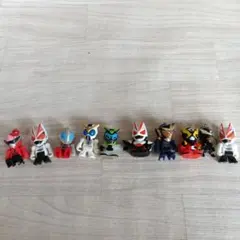 戦隊ヒーロー フィギュア 10体セット
