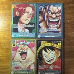 ゴッドパック】ワンピースカード 世界最強の戦士 リーダーパラレル 6枚