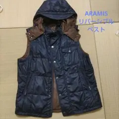 ARAMIS 紳士 リバーシブル キルティングベスト