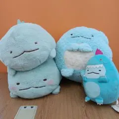 すみっコぐらし　とかげ　ぬいぐるみ　タグ付き　4点　まとめ売り　※ばら売り不可