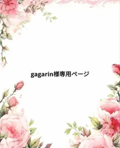 gagarin様専用ページ