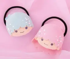 キキララ　フェイスヘアゴムセット
