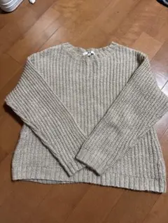 UNIQLO ベージュ ニットセーター カシミヤ　Sサイズ