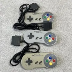 Nintendo スーパーファミコン コントローラー 3個セット