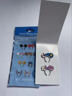 東京ディズニーリゾート ピンバッジ2個入り　ドナルドとデイジー