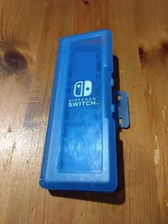 【ジャンク】Nintendo Switch ゲームカード収納ケース 青