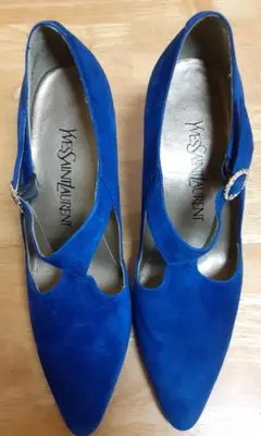 Yves Saint Laurent スエード パンプス SY173