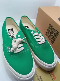 VANSオーセンティックリイシュー44グリーン緑26.0cmアナハイム