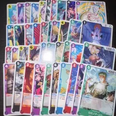 ワンピース カード 神の島の冒険 汎用カード まとめ売り　ワンピカード　40枚