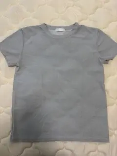 シルバーラメ 半袖 Tシャツ Mサイズ