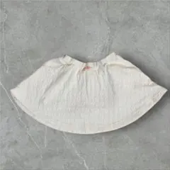 アイボリーコットンフレアスカート＊即購入歓迎＊送料無料