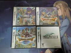 ドラゴンクエストV VI IX ファイナルファンタジーⅢ 北米版 未開封 セット