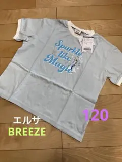 新品　エルサ　アナ雪　半袖　Tシャツ　ラメ　キッズ　120