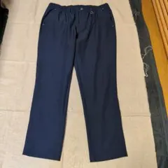 HKWORKSLONDONネイビー イージーパンツ メンズパンツ