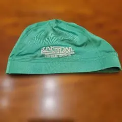 CENTRAL SPORTS 水泳帽 Lサイズ 緑　記名無し