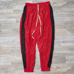 ★初春セール★EPTM エピトミ ハイエストトラックパンツ レッド×ブラック M