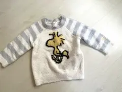 ウッドストック　刺繍　セーター