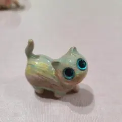 関西万博☆スーダン マーブルキャット④ コモンズ キラキラマーブル系 匿名配送