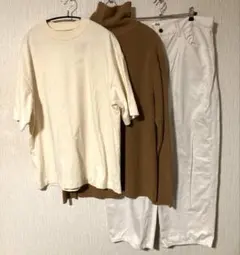 Maison Special/stevenalan/Uniqlo U 3点セット