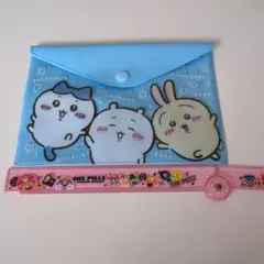 ちいかわ フラットポーチ ブルーのサムネイル