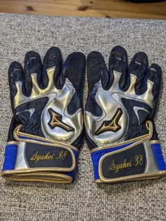 mizuno ミズノ バッティンググローブ プロ支給 プロ使用のサムネイル