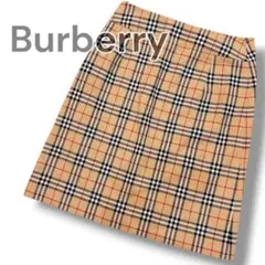 美品✨Burberry ノバチェック　ミニスカ　y2k 00s 平成ギャル　台形