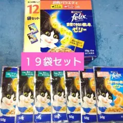 フィリックス felix パウチ チキン ビーフ サーモン トマト ほうれん草のサムネイル