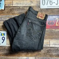 た*る様 Levi’s 559 RELAXED STRAIGHT ブラックデニム