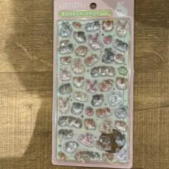 BONBON DROP シール モルモット&ウサギ クーリア