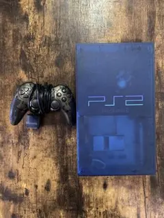 PlayStation 2 オーシャンブルー本体 コントローラー付き