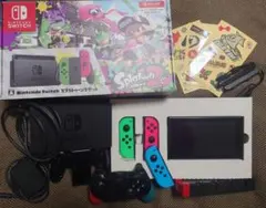Nintendo Switch Splatoonセット 本体 ジャンク品