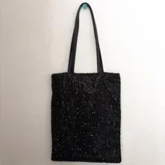 未使用 アンタイトル スパンコールメッシュトートのサムネイル