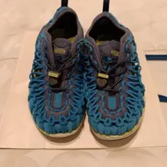 KEEN キッズサンダル 青/緑　20cm