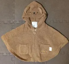 ジェラートピケ　ベビモコポンチョ　ボリス　サイズ70(70-80)