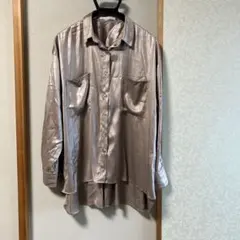 LADY LUCK LUCA シルバー 長袖シャツ