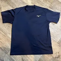Mizuno ミズノ Tシャツ ネイビー ゴールドロゴのサムネイル