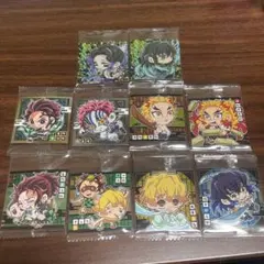 【10枚セット】鬼滅の刃 ウエハース シール　其ノ四