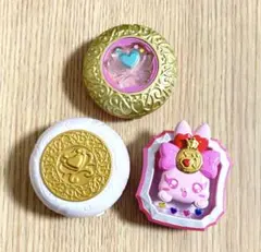 プリキュア　コンパクトミラー　3つセット　まとめ売り