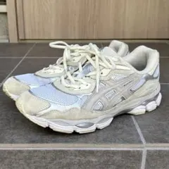 asics GEL-NYC ホワイト/オイスター グレーのサムネイル