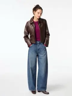 UNIQLO バギーカーブジーンズ