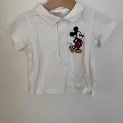 ミッキーマウス ポロシャツ ホワイト