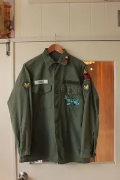 60’s U.S.ARMY “ユーティリティーシャツ” Size : 着用感M