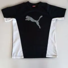 Puma ラグランスリーブ Tシャツ 黒/白